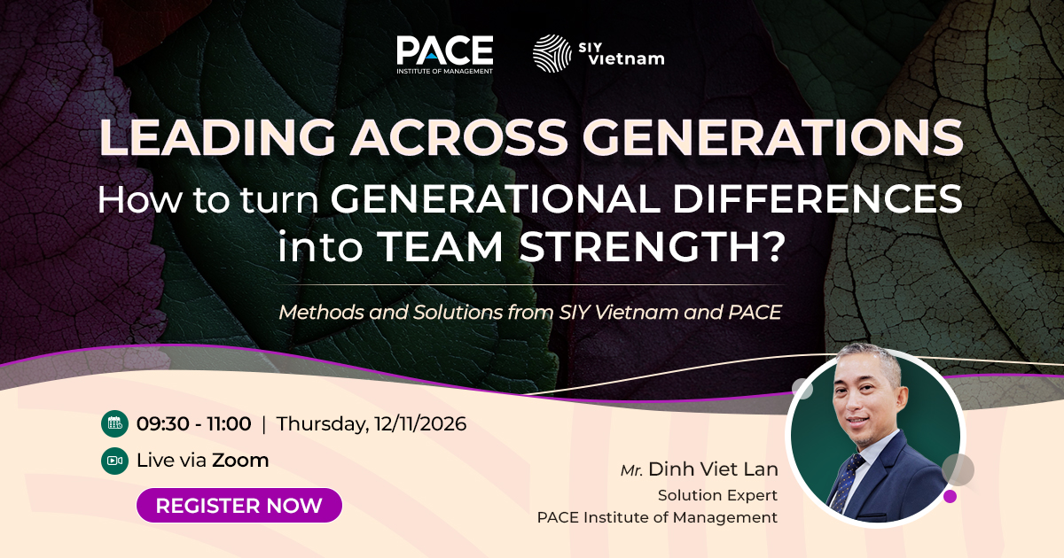 Webinar "LEADING ACROSS GENERATIONS - How to turn GENERATIONAL DIFFERENCES into TEAM STRENGTH?"